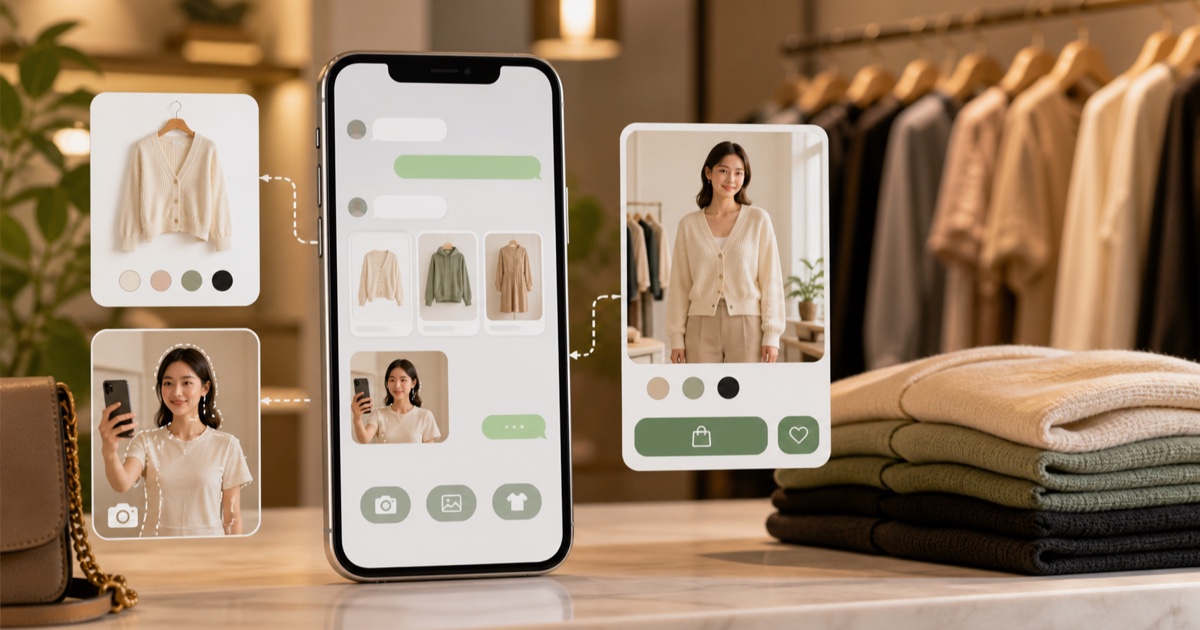 LINE 官方帳號怎麼導入虛擬試穿？服飾店可以先做的 5 個入口 封面圖